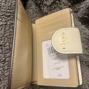 Coach limited edition print wallet NWT